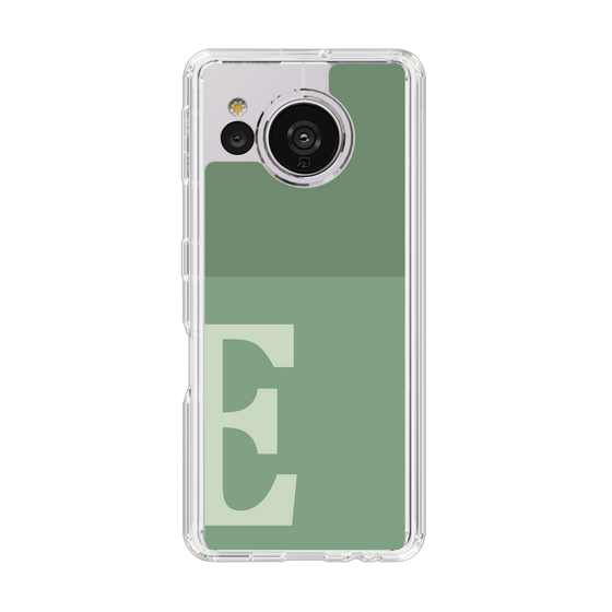 Slim Protection Case［ Original - initial two tone - E green ］