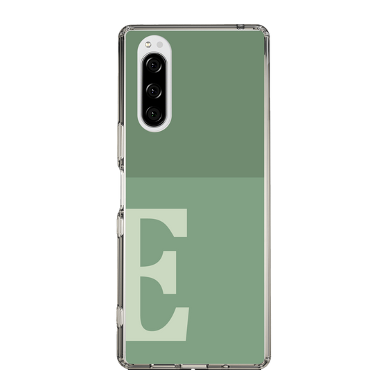 Slim Protection Case［ Original - initial two tone - E green ］