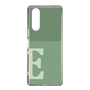 Slim Protection Case［ Original - initial two tone - E green ］