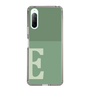 Slim Protection Case［ Original - initial two tone - E green ］