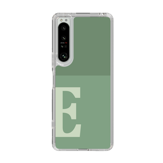 Slim Protection Case［ Original - initial two tone - E green ］
