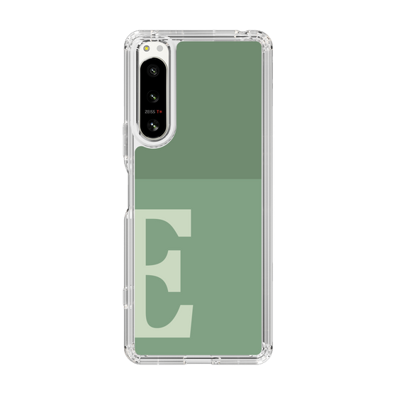 Slim Protection Case［ Original - initial two tone - E green ］