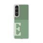 Slim Protection Case［ Original - initial two tone - E green ］