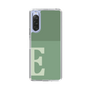 Slim Protection Case［ Original - initial two tone - E green ］