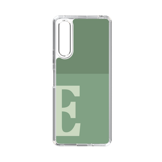 Slim Protection Case［ Original - initial two tone - E green ］
