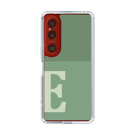 Slim Protection Case［ Original - initial two tone - E green ］