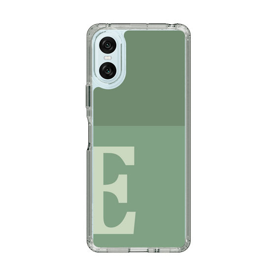 Slim Protection Case［ Original - initial two tone - E green ］