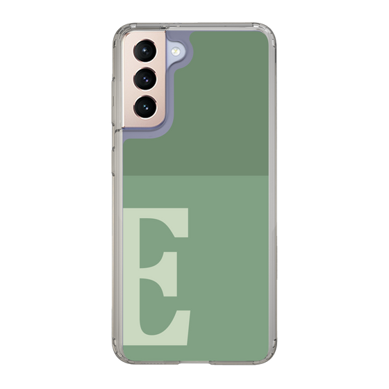 Slim Protection Case［ Original - initial two tone - E green ］