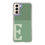 Slim Protection Case［ Original - initial two tone - E green ］
