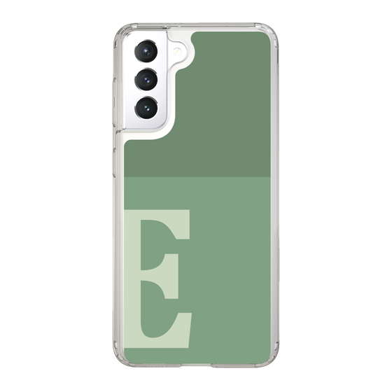 Slim Protection Case［ Original - initial two tone - E green ］