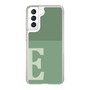 Slim Protection Case［ Original - initial two tone - E green ］