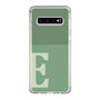 Slim Protection Case［ Original - initial two tone - E green ］