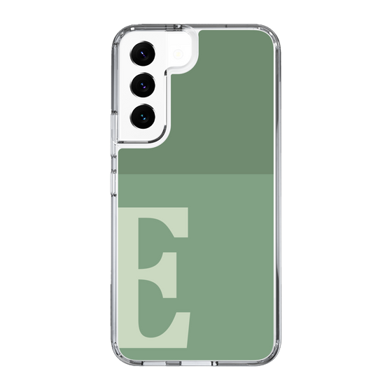 Slim Protection Case［ Original - initial two tone - E green ］
