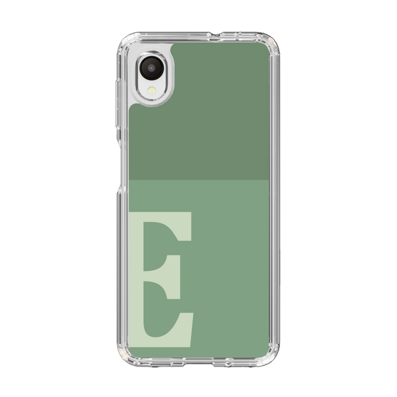 Slim Protection Case［ Original - initial two tone - E green ］