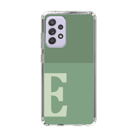 Slim Protection Case［ Original - initial two tone - E green ］