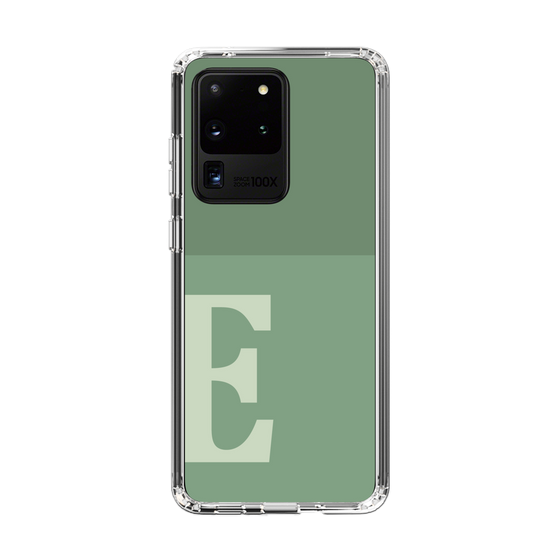 Slim Protection Case［ Original - initial two tone - E green ］