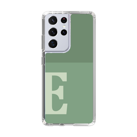 Slim Protection Case［ Original - initial two tone - E green ］