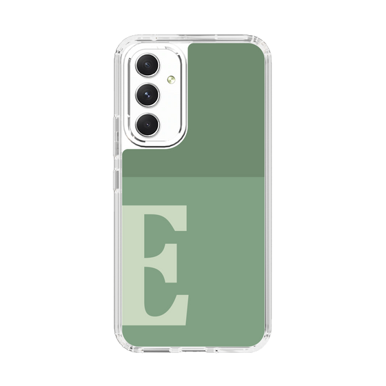 Slim Protection Case［ Original - initial two tone - E green ］