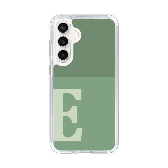 Slim Protection Case［ Original - initial two tone - E green ］