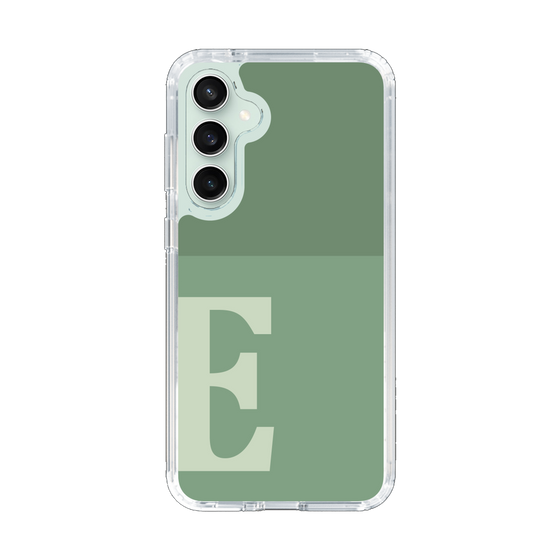 Slim Protection Case［ Original - initial two tone - E green ］