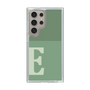 Slim Protection Case［ Original - initial two tone - E green ］