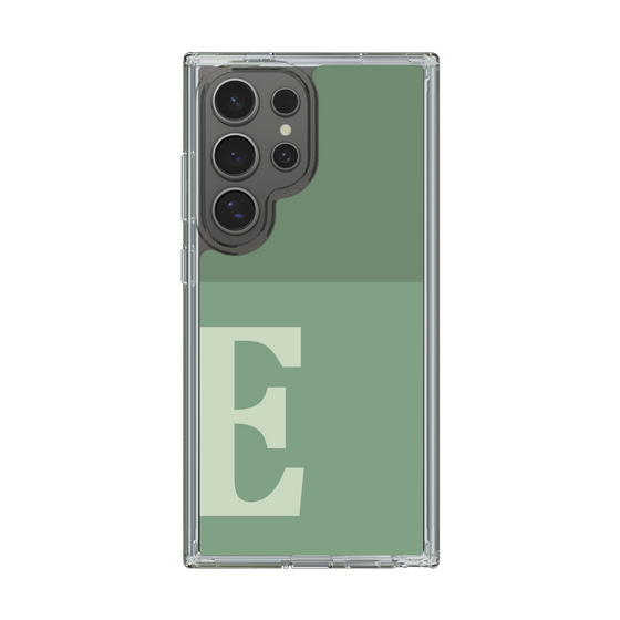 Slim Protection Case［ Original - initial two tone - E green ］