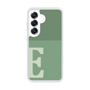Slim Protection Case［ Original - initial two tone - E green ］