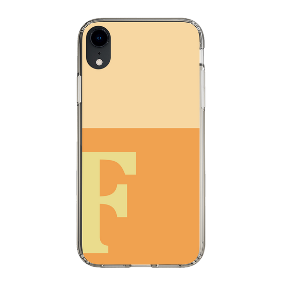 Slim Protection Case［ Original - initial two tone - F orange ］