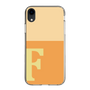 Slim Protection Case［ Original - initial two tone - F orange ］