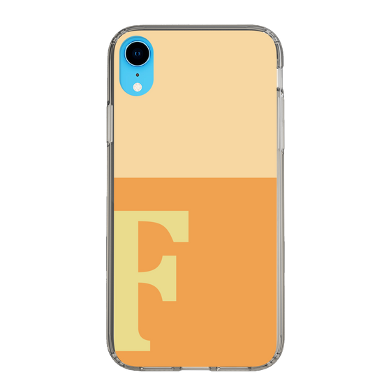 Slim Protection Case［ Original - initial two tone - F orange ］