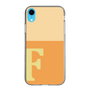 Slim Protection Case［ Original - initial two tone - F orange ］