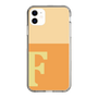 Slim Protection Case［ Original - initial two tone - F orange ］