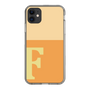 Slim Protection Case［ Original - initial two tone - F orange ］