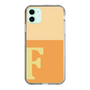 Slim Protection Case［ Original - initial two tone - F orange ］