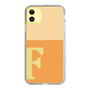 Slim Protection Case［ Original - initial two tone - F orange ］