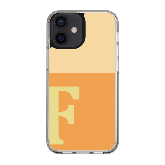Slim Protection Case［ Original - initial two tone - F orange ］
