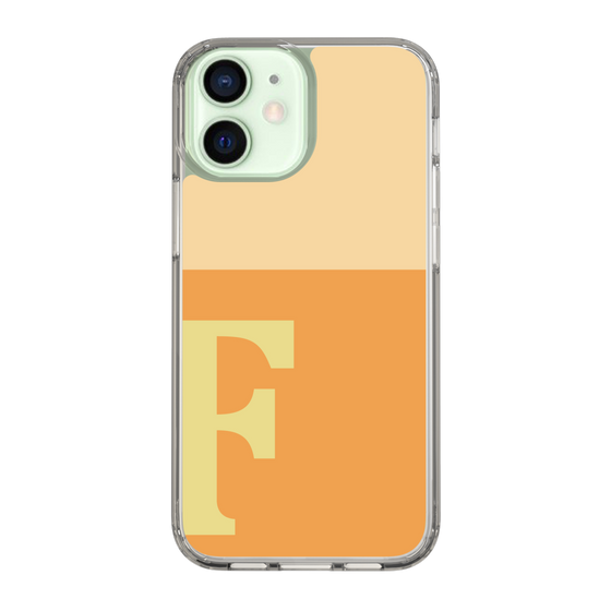 Slim Protection Case［ Original - initial two tone - F orange ］