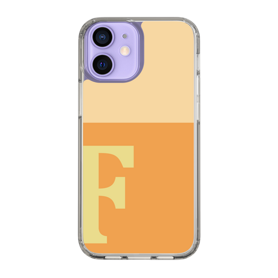 Slim Protection Case［ Original - initial two tone - F orange ］
