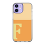 Slim Protection Case［ Original - initial two tone - F orange ］