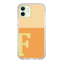Slim Protection Case［ Original - initial two tone - F orange ］