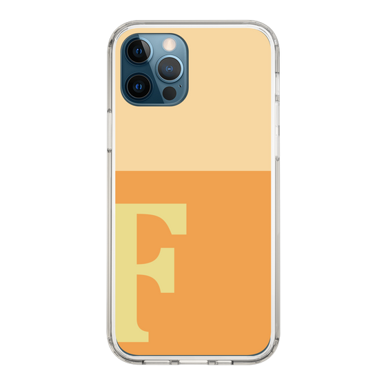 Slim Protection Case［ Original - initial two tone - F orange ］