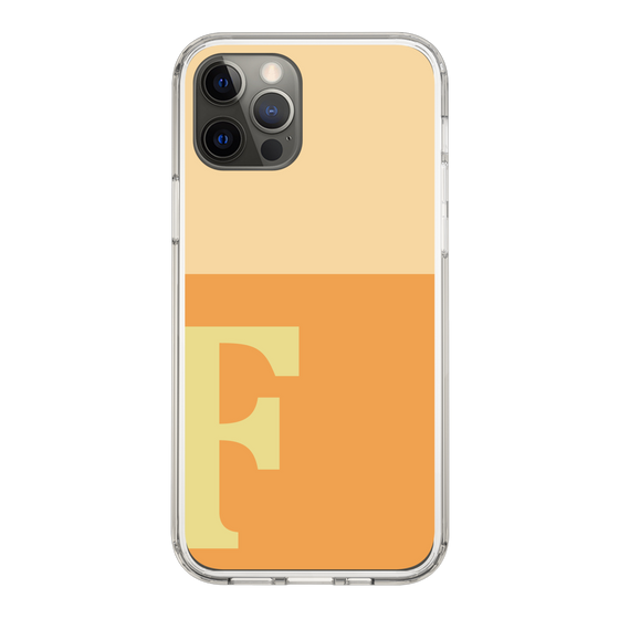 Slim Protection Case［ Original - initial two tone - F orange ］