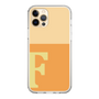 Slim Protection Case［ Original - initial two tone - F orange ］