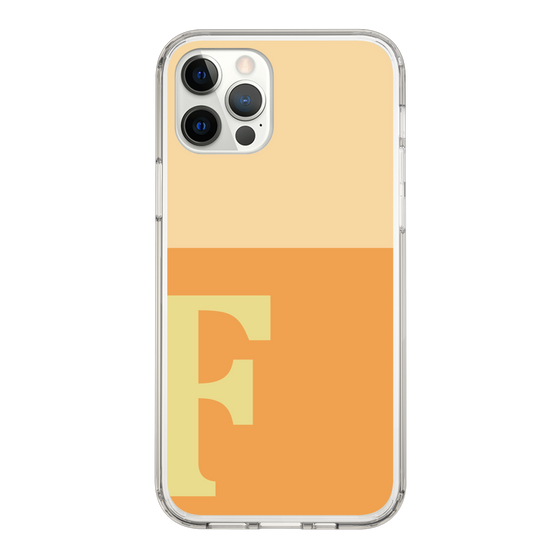 Slim Protection Case［ Original - initial two tone - F orange ］