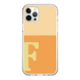 Slim Protection Case［ Original - initial two tone - F orange ］