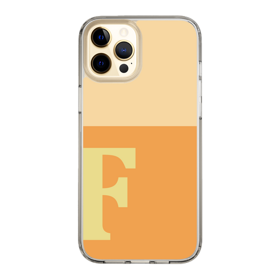 Slim Protection Case［ Original - initial two tone - F orange ］