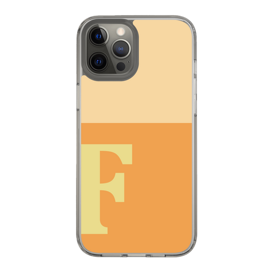 Slim Protection Case［ Original - initial two tone - F orange ］