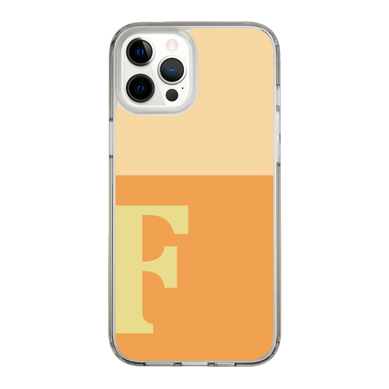 Slim Protection Case［ Original - initial two tone - F orange ］