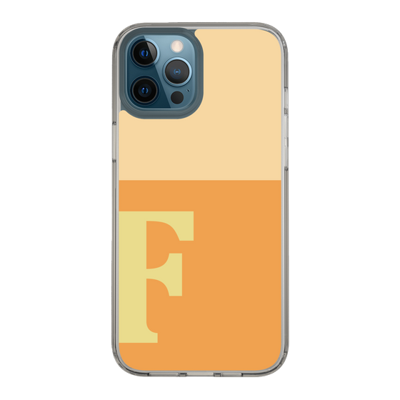 Slim Protection Case［ Original - initial two tone - F orange ］