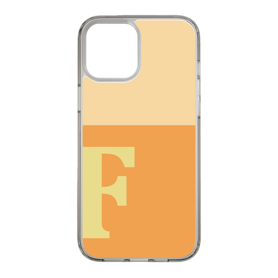 Slim Protection Case［ Original - initial two tone - F orange ］